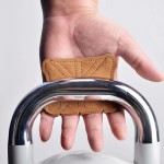 Leather Weight Lifting Gloves with Palm Protection for Gym Workouts