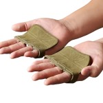 Leather Weight Lifting Gloves with Palm Protection for Gym Workouts
