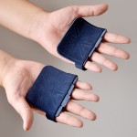 Leather Weight Lifting Gloves with Palm Protection for Gym Workouts