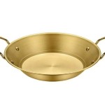 Double Handle Stainless Steel Saucepan Griddle Pan 22cm