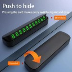 Car Phone Number Card Temporary Parking Card Plate Telephone Number Car Park Stop Automobile Accessories Car-styling