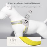 Waterproof Reflective Breathable Dog Harness Escape Proof No Pull Adjustable Pet Vest Soft Mesh Chest Strap Small Medium Large Dogs