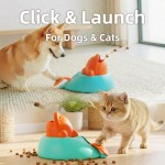 Breathable Interactive Pet Feeder Toy Dogs Cats Slow Eating Puzzle Whale Design Anxiety Relief IQ Training Treat Dispenser