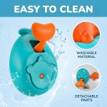 Breathable Interactive Pet Feeder Toy Dogs Cats Slow Eating Puzzle Whale Design Anxiety Relief IQ Training Treat Dispenser