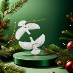 High Quality Simulation Peace Dove Hanging Ornament Creative Sculpture Christmas Doves