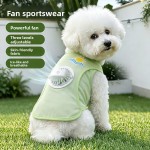 Multi-functional Dog Summer Cooling Vest Fan Speed Pet Outfit Overheating Relief Dogs Small Medium Large Pets Indoor Outdoor