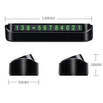 Car Phone Number Card Temporary Parking Card Plate Telephone Number Car Park Stop Automobile Accessories Car-styling