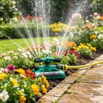 360 ° Rotating Irrigation Nozzle, Garden Irrigation Watering Sprinkler, Lawn Irrigation System for Home Yard Watering Flowers