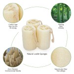 Breathable Natural Loofah Multi-Purpose Eco-Friendly Body Shower Sponge Exfoliating Home Cleaning Brush Skin Stain Removal