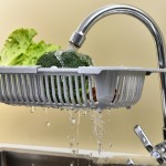 Precision Kitchen Storage Rack Soap Sponge Adjustable Vegetable Drain Basket Sink Retractable Multifunctional Tools