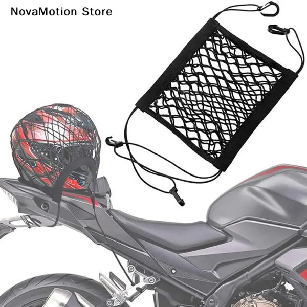 2-Layer Car Storage Net Bag Between Seats Car Divider Pet Barrier Stretchable Elastic Mesh Bag Organizer Auto Accessories