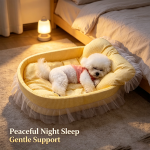 Premium Lovely Princess Style Pet Bed Four Seasons Universal Non-stick Cushion Sofa Mat Small Medium Cats Dogs Daily Suppli