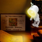 Easy To Clean LED Night Lights Magnetic AG Battery Nights Lamp Children Bedroom Bedside Desk Decorations Astronauts Mini Light