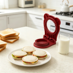 Sharp Round sandwich sealing pocket bread cutter thickened sealable toaster household DIY maker