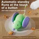 Bite-resistant Interactive Cat Toy Electric Mouse Car Automatic Teaser Kitten Pet Toys Rechargeable Intelligent Obstacle Avoidance