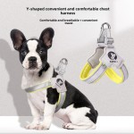 Waterproof Reflective Breathable Dog Harness Escape Proof No Pull Adjustable Pet Vest Soft Mesh Chest Strap Small Medium Large Dogs