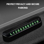Car Phone Number Card Temporary Parking Card Plate Telephone Number Car Park Stop Automobile Accessories Car-styling