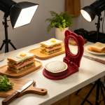 Sharp Round sandwich sealing pocket bread cutter thickened sealable toaster household DIY maker