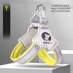 Waterproof Reflective Breathable Dog Harness Escape Proof No Pull Adjustable Pet Vest Soft Mesh Chest Strap Small Medium Large Dogs