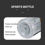 Breathable 550ml Water Bottle Motivational Sport Leakproof Bottles Drinking Outdoor Travel Gym Fitness Jugs